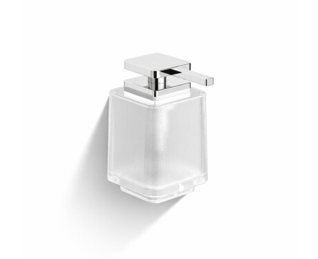 NEXT – Dispenser for flytende såpe, uten holder / krom, matt glass
