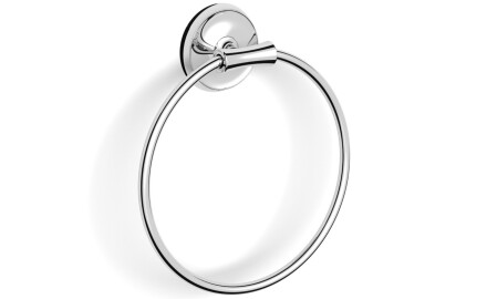 MONACO – Håndkleholder – ring / krom