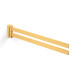 MILANO – Håndkleholder / med to bevegelige armer / gullglans #1