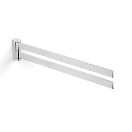 MILANO – Håndkleholder / med to bevegelige armer / krom #1