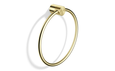 MEGAN – Håndkleholder / børstet champagnegull