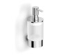 MEGAN – Dispenser for flytende såpe / krom, matt glass