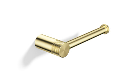MEGAN – Toalettpapirholder / uten deksel / børstet champagnegull