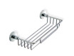 Kurv 35x14x7 med rosetter / krom