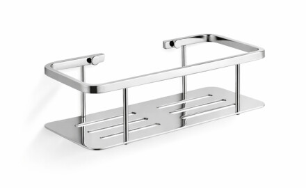 Kurv – baderomshylle 25x11x7 / polert stål