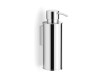 Dispenser for flytende såpe 0,25 l / rund / krom
