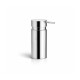 Dispenser for flytende såpe 0,15 l / rund, til montering på benkeplate / krom #1
