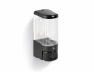 Dispenser for flytende såpe 0,25 l / ABS, svart høyglans