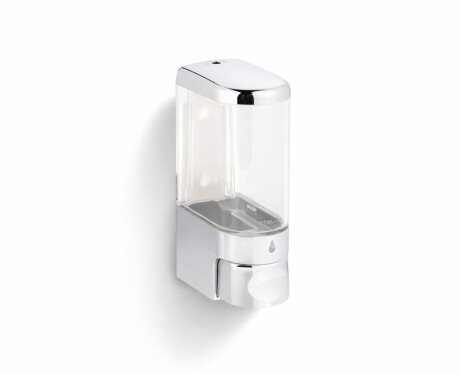 Dispenser for flytende såpe 0,25 l / ABS, krom