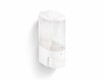 Dispenser for flytende såpe 0,25 l / ABS, hvit, blank
