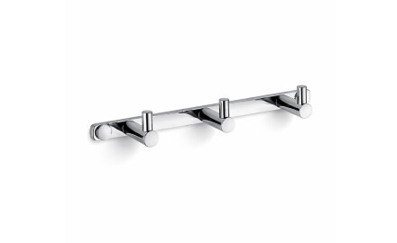 Hengere - 3 håndklekroker / krom
