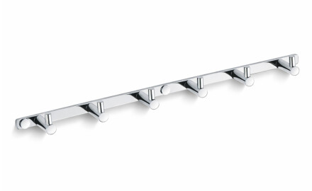Hengerekk – 6 håndklekroker / krom