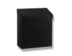 Beholder for hygienisk avfall, 4,5 l, R1-serien / rustfritt stål, matt svart