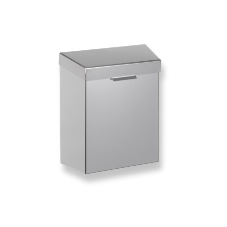 Beholder for hygienisk avfall, 4,5 l, R1-serien / børstet rustfritt stål #1