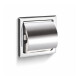 Toalettpapirholder / innfelt / krom #1