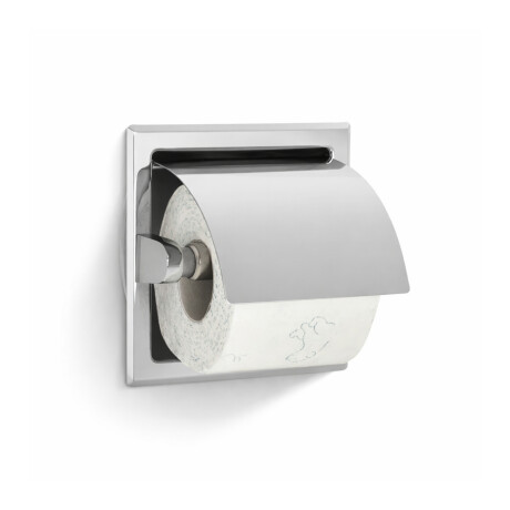 Toalettpapirholder / innfelt / polert stål #1