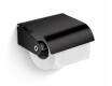 Toalettpapirholder / matt svart