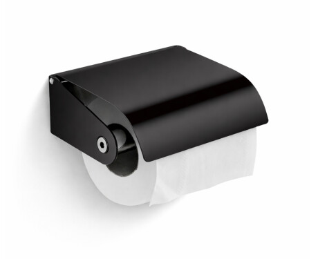 Toalettpapirholder / matt svart
