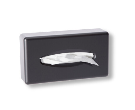 Dispenser for papirlommetørklær / ABS, matt svart