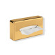 Dispenser for papirlommetørklær / ABS, gullglans #1