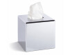 Dispenser for papirlommetørklær – firkantet / ABS-krom