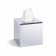 Dispenser for papirlommetørklær – firkantet / ABS-krom #1