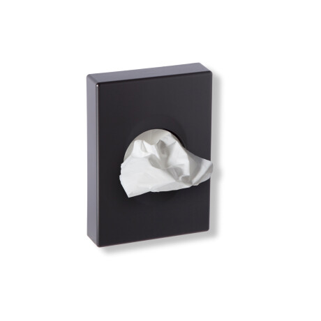 Dispenser for hygieneposer / ABS, matt svart #1