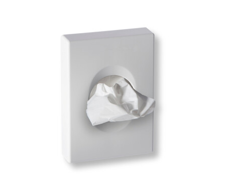 Dispenser for hygieneposer / ABS, hvit, blank