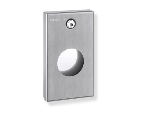 Dispenser for hygieneposer, R1-serien / børstet rustfritt stål