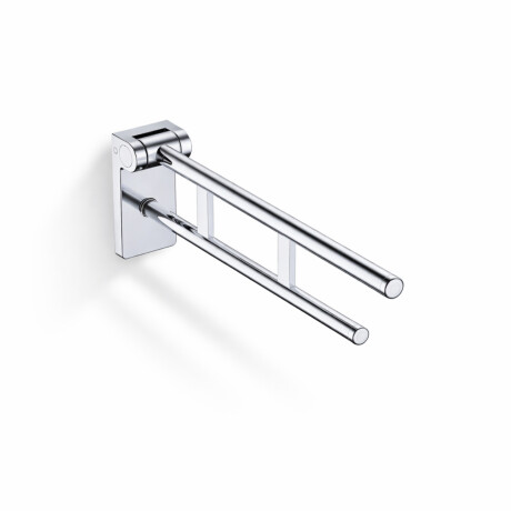 Støttehåndtak for personer med funksjonsnedsettelser, Ø32, vippbart, PREMIUM – 70 cm / polert rustfritt stål #1