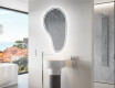 LED-badsspeil med uregelmessig form S223