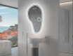 LED-badsspeil med uregelmessig form S223 #9