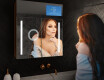 Baderomsskap Med LED-Speil - L02 Sarah 66,5 x 72cm #10