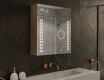 Baderomsskap Med LED-speil - L55 Emily 66,5 x 72cm