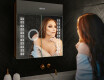 Baderomsskap Med LED-speil - L55 Emily 66,5 x 72cm #9