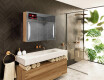 Baderomsskap Med LED-Speil - L27 Sarah 100 x 72cm #6