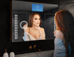 Baderomsskap Med LED-Speil - L55 Sarah 100 x 72cm #10