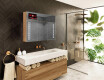 Baderomsskap Med LED-Speil - L55 Sarah 100 x 72cm #7