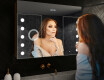 Baderomsskap Med LED-speil - L06 Emily 100 x 72cm #9
