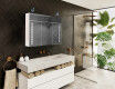 Baderomsskap Med LED-speil - L55 Emily 100 x 72cm #10