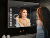 Baderomsskap Med LED-speil - L55 Emily 100 x 72cm #9