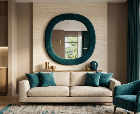 Designerpolstret speil - Velora Arco