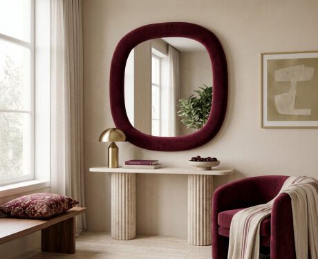 Designerpolstret speil - Velora Arco #3
