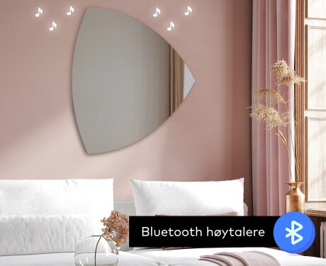 LED-badsspeil med uregelmessig form T221 #8