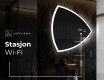 LED-badsspeil med uregelmessig form T222 #6