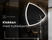 LED-badsspeil med uregelmessig form T222 #7