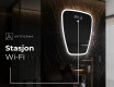 LED-badsspeil med uregelmessig form Z222 #6