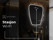 LED-badsspeil med uregelmessig form Z223 #6