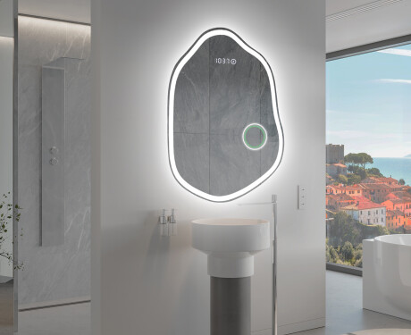 LED-badsspeil med uregelmessig form E222 #10