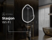 LED-badsspeil med uregelmessig form E223 #8